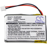Battery for Dual XGPS160 SkyPro GPS Receiver 1ICP8/36/50 3.7V Li-Polymer 1250mAh