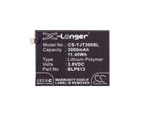 Battery for Oneplus A3000 BLP613 3.8V Li-Polymer 3000mAh / 11.40Wh