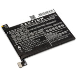 Battery for Oneplus 3T BLP633 3.85V Li-Polymer 3000mAh / 11.55Wh