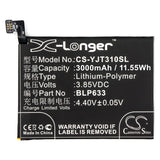 Battery for Oneplus Rain BLP633 3.85V Li-Polymer 3000mAh / 11.55Wh