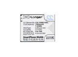 Battery for Yusun LA2-T LA-19A 3.7V Li-ion 1900mAh / 7.03Wh