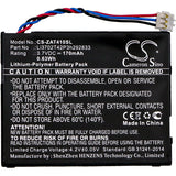 Battery for ZTE Z6200MEX Li3702T42P3h292833 3.7V Li-Polymer 170mAh / 0.63Wh