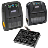 Battery for Zebra ZQ210 P1105740, P1105740-01 7.4V Li-ion 1500mAh / 11.10Wh