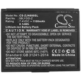 Battery for Zjiang ZJ-8001 58LYDD-Z 7.4V Li-ion 1100mAh / 8.14Wh