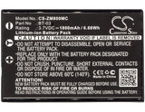 Battery for ZOOM Q8 Recorder BT-03 3.7V Li-ion 1800mAh / 6.66Wh