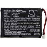 Battery for Monarch MP5022 CC11075 7.4V Li-ion 1800mAh / 13.32Wh