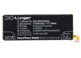 Battery for ZTE NX505J Li3803T43P3hB34243, Li3830T43P3hB34243i 3.8V Li-Polymer 3