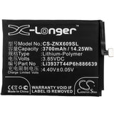 Battery for ZTE Nubia Red Magic  Li3937T44P6h886639 3.85V Li-Polymer 3700mAh / 1