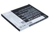 Battery for ZOPO ZP320 BT32S 3.8V Li-Polymer 2300mAh / 8.74Wh