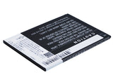 Battery for ZOPO S5570 BT557S 3.8V Li-Polymer 3000mAh / 11.40Wh