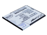 Battery for ZOPO 6560 BT57S 3.7V Li-ion 1800mAh / 6.66Wh