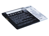 Battery for ZOPO 6560 BT57S 3.7V Li-ion 1800mAh / 6.66Wh