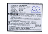 Battery for ZOPO 6470 BT28S 3.7V Li-ion 1700mAh / 6.29Wh