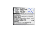 Battery for ZOPO C3 BT78S, BT78T 3.7V Li-ion 1900mAh / 7.03Wh