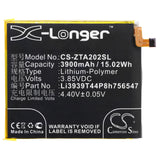 Battery for ZTE Axon 10 Pro 5G Li3939T44P8h756547 3.85V Li-Polymer 3900mAh / 15