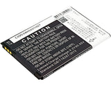 Battery for ZTE Blade A3 Li3714T42P3h765039 3.7V Li-ion 1500mAh / 5.55Wh