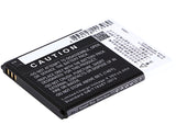 Battery for ZTE Blade Q Lux 4G LTE Li3822T43P3h675053 3.8V Li-ion 2300mAh / 8.74