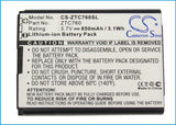 Battery for ZTE C76 3.7V Li-ion 850mAh