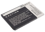 Battery for MetroPCS N9120 3.7V Li-ion 1800mAh / 6.66Wh