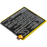 Battery for ZTE Mono MO-01K TD-LTE Li3824T43P8H655845 3.8V Li-Polymer 2400mAh / 