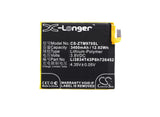 Battery for ZTE Q509T Dual SIM TD-LTE Li3834T43P6h726452 3.8V Li-Polymer 3400mAh