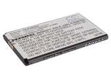 Battery for ZTE U809 Li3714T42P3h654252 3.7V Li-ion 1200mAh / 4.44Wh