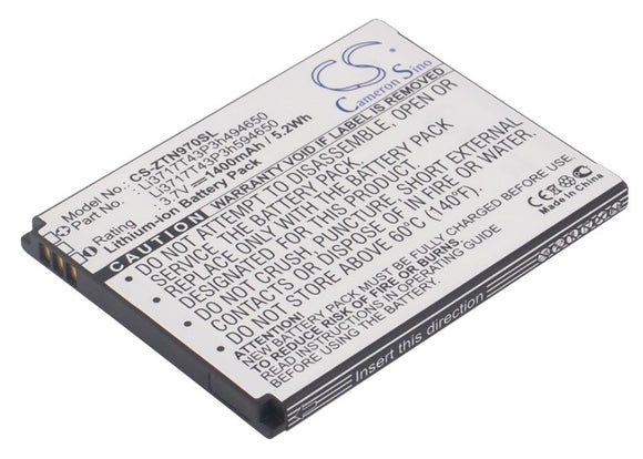 Battery for Amazing A2 3.7V Li-ion 1400mAh / 5.18Wh