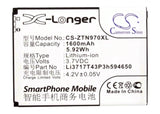 Battery for ZTE V907 Li3716T42P3h594650, Li3717T43P3h494650, Li3717T43P3h594650 