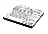 Battery for ZTE Blade II Li3712T42P3h475248 3.7V Li-ion 1100mAh / 4.07Wh