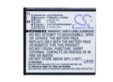 Battery for ZTE Q101T Li3712T42P3h535047 3.7V Li-ion 1100mAh / 4.07Wh