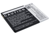 Battery for ZTE Q301T Li3716T42P3h705742 3.7V Li-ion 1650mAh / 6.11Wh