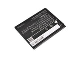 Battery for ZTE Q507T Li3716T42P3h604852 3.8V Li-ion 1800mAh / 6.84Wh