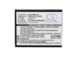 Battery for ZTE Q507T Li3716T42P3h604852 3.8V Li-ion 1800mAh / 6.84Wh
