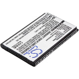 Battery for ZTE R550 LI3708T42P3H533447 3.7V Li-ion 700mAh / 2.59Wh