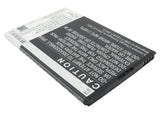 Battery for ZTE Z916BL Li3830T43P4h835750 3.8V Li-ion 3200mAh / 12.16Wh