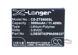 Battery for ZTE G719C Dual SIM Li3830T430T43P6h856337, Li3830T43P6h856337 3.8V L