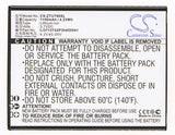 Battery for ZTE L530G Li3712T42P3h655041 3.7V Li-ion 1150mAh / 4.26Wh