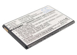 Battery for ZTE U793 Li3711T42P3h644440 3.7V Li-ion 1000mAh / 3.7Wh