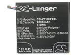Battery for ZTE Blade L2 Li3820T43P3H636338, Li3820T43PH636338 3.8V Li-Polymer 2