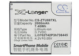 Battery for ZTE U887 Li3702T42P3h736445 3.7V Li-ion 2000mAh / 7.40Wh