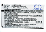Battery for ZTE V280 Li3706T42P3h533251 3.7V Li-ion 600mAh