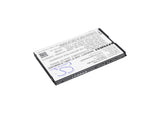 Battery for ZTE dtac Joey Jump 2 LI3713T42P3H644461 3.7V Li-ion 1300mAh / 4.81Wh