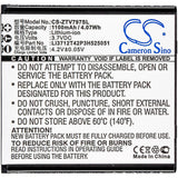 Battery for ZTE V797 Li3712T42P3H525051 3.7V Li-ion 1100mAh / 4.07Wh
