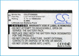 Battery for ZTE T82 Li3717T42P3h644161, LI3719T42P3h644161 3.7V Li-ion 1850mAh /