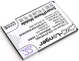 Battery for ZTE Blade Q Maxi Li3720T43P4h825839 3.8V Li-ion 2000mAh / 7.60Wh