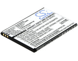 Battery for ZTE Kis 3 Max Li3818T43P3h695144 3.8V Li-ion 1850mAh / 7.03Wh
