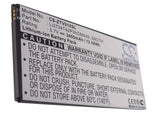 Battery for ZTE V9e Li3734T42P3hC86049, SBC791 3.7V Li-ion 3400mAh / 12.58Wh