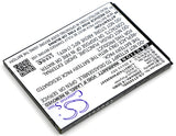 Battery for ZTE Z917VL Li3831T43P4H826247 3.8V Li-Polymer 2500mAh / 9.50Wh