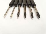 7pcs Set Magnetic Screwdriver Torx T4 T5 T6 T8H Pry Bar Repair Tool Set