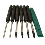 7pcs Set Magnetic Screwdriver Torx T4 T5 T6 T8H Pry Bar Repair Tool Set